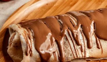 Nutella mit Fladenbrot